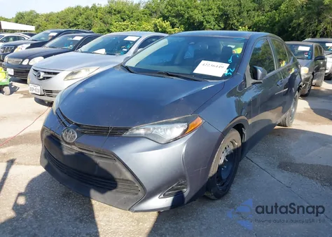 2018 Toyota Corolla Le z USA, uszkodzony, nr VIN 2T1BURHE3JC058810